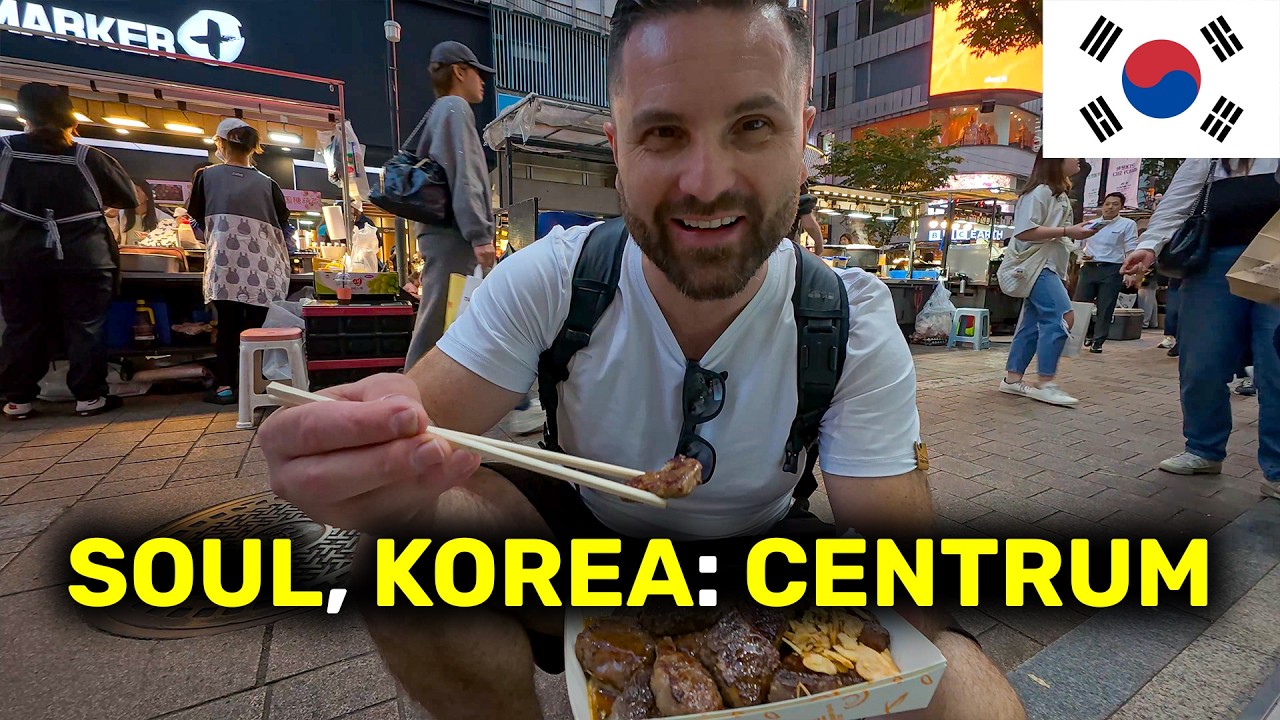 🇰🇷 KÓREA: CENTRUM SOULU - STREET FOOD EXTRAVAGANZA!