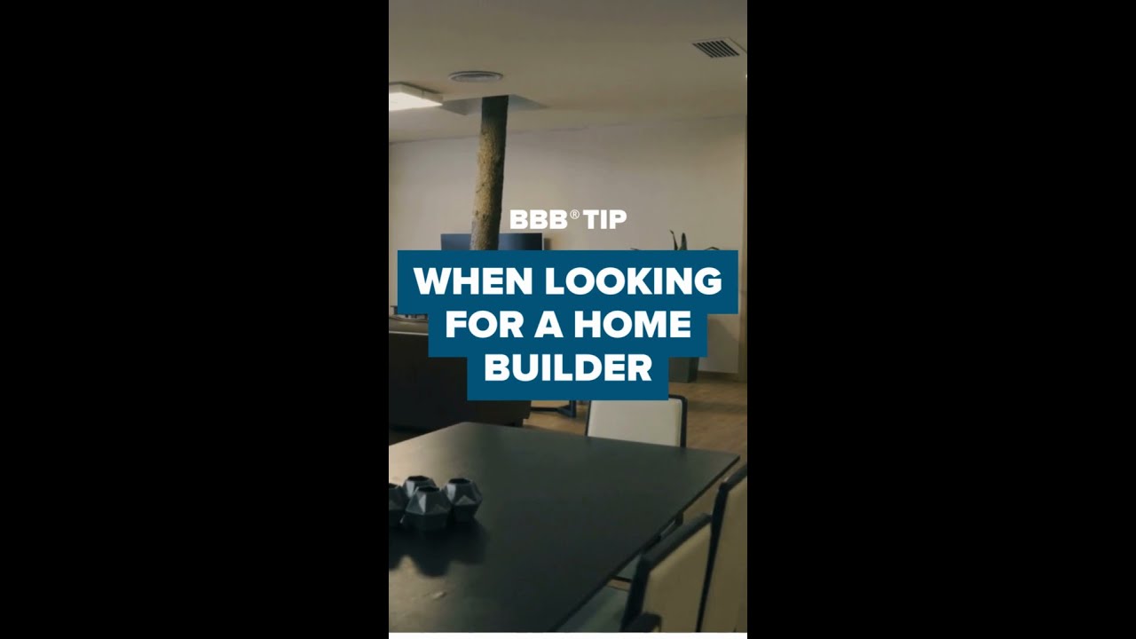 Home builder tips