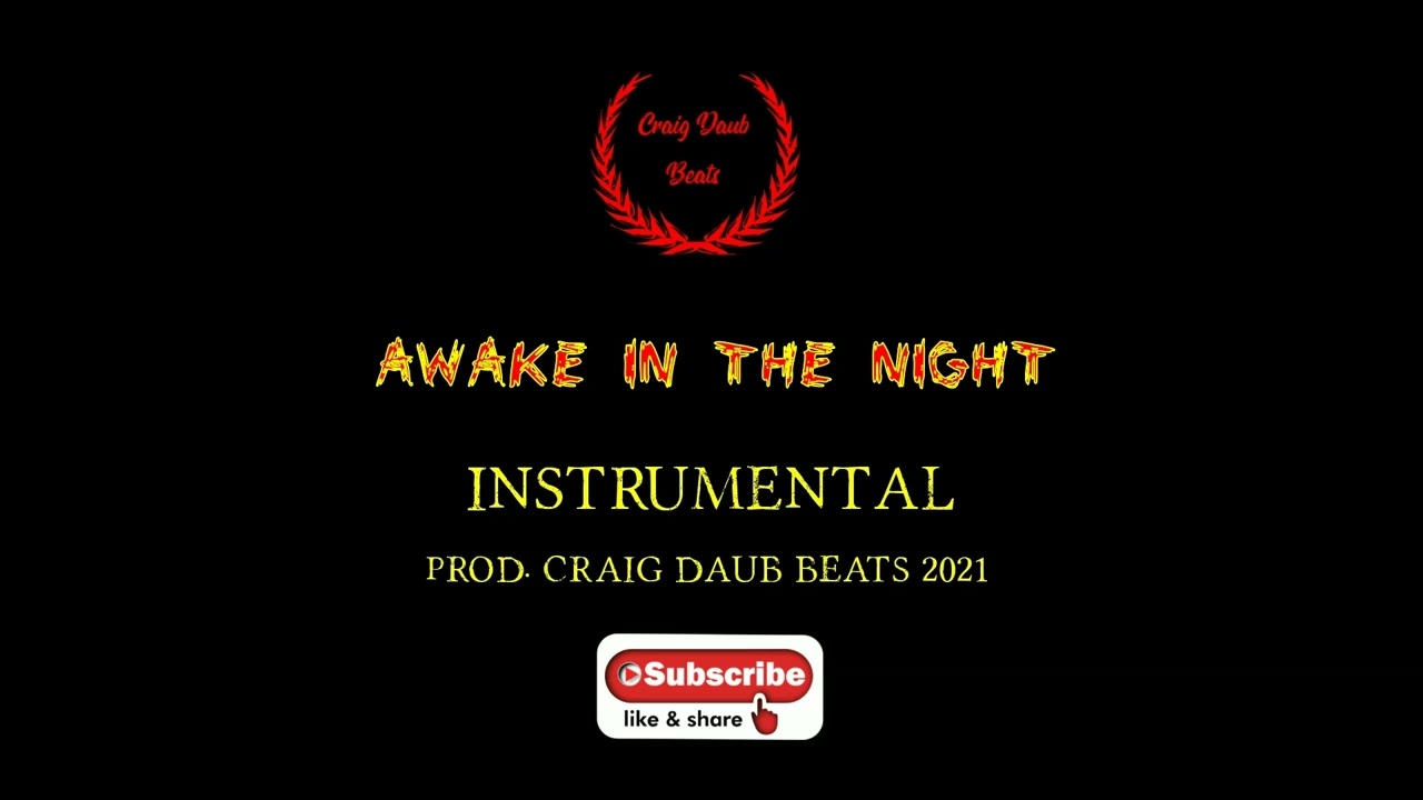 Awake in the Night 2021 Tech N9ne Type Beat 85bpm Rap Instrumental craigdaubbeats #beats #rap #music