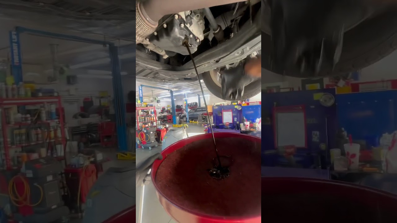 Oil change on a 2021 Chevy Malibu, would I drive it ? Probably not. Would you ?