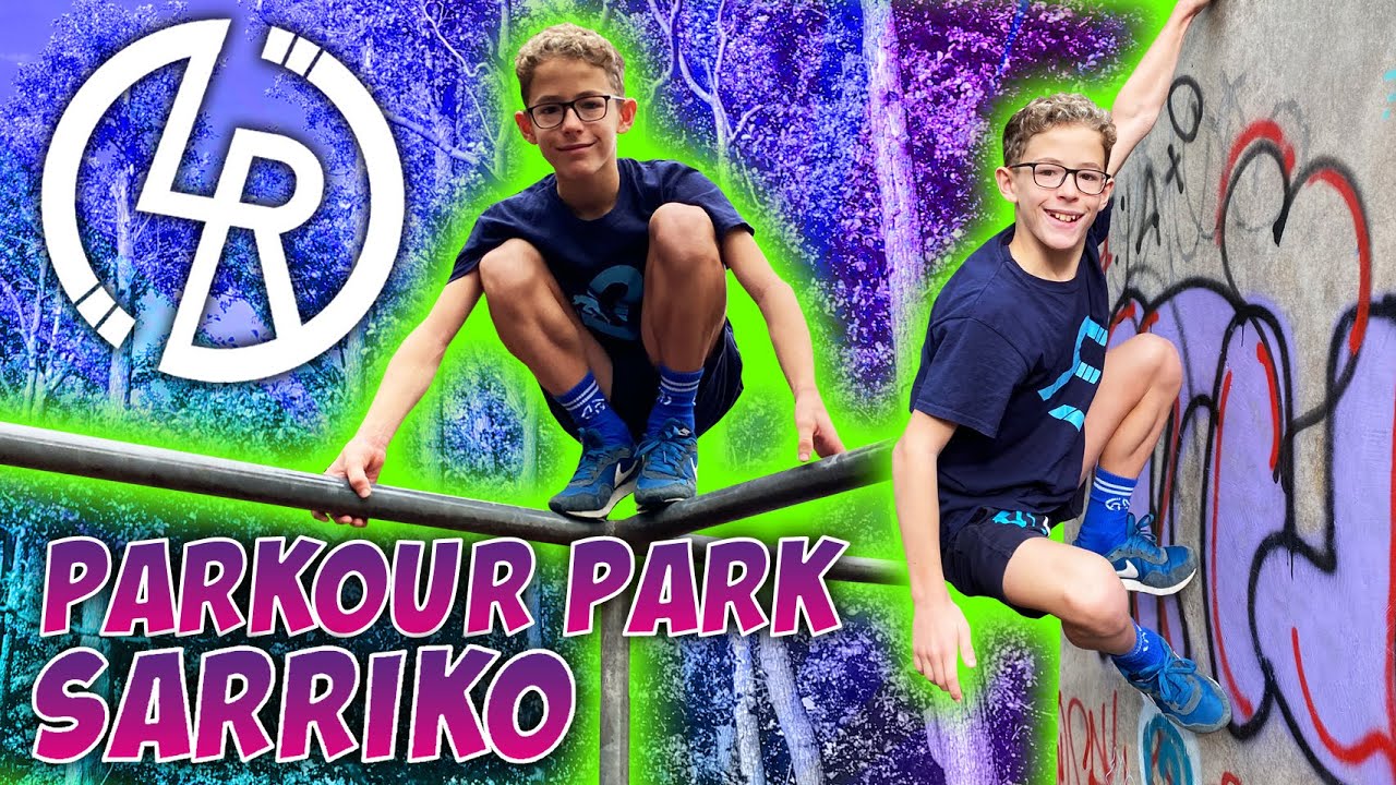 Os enseño este PARKOURPARK que está en BILBAO