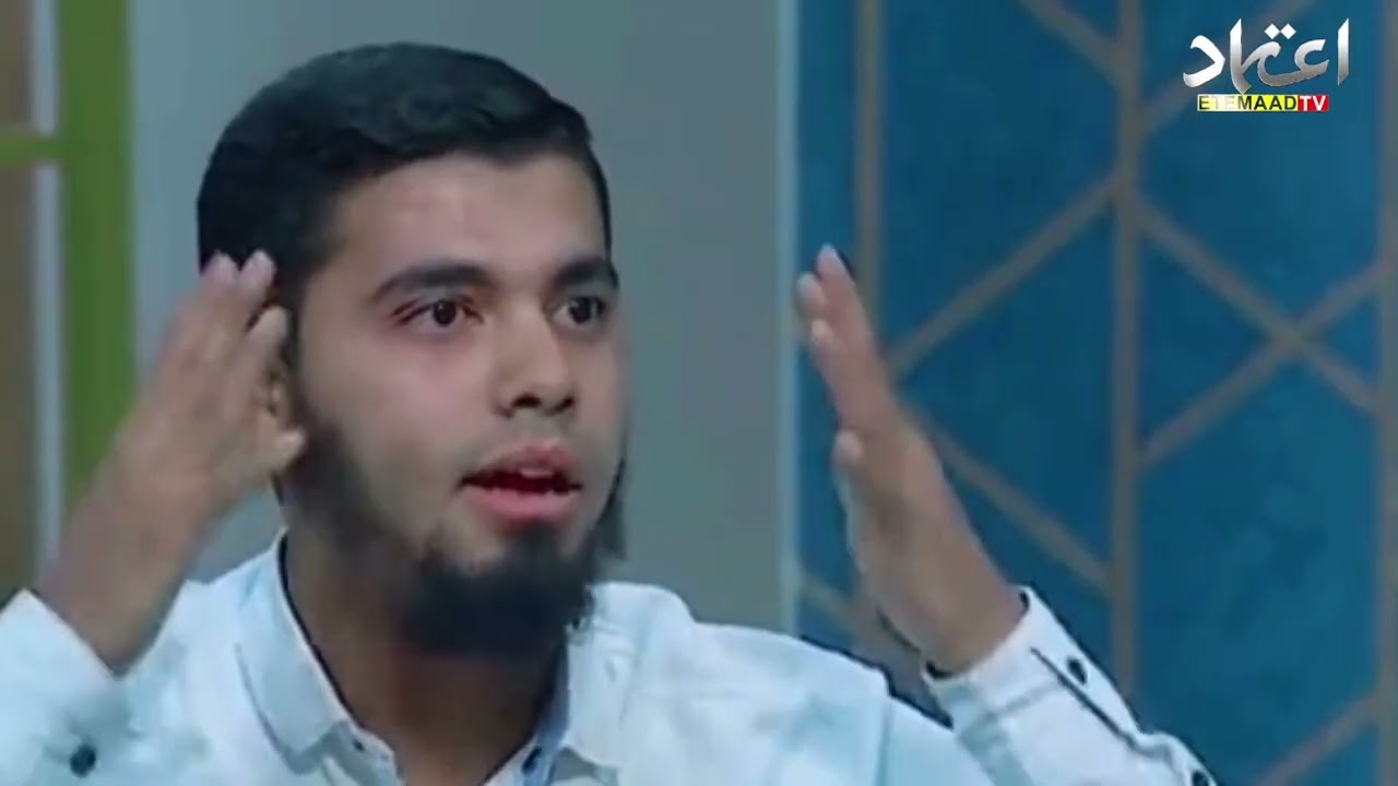 He can't speak but recite the QURAN SHAREEF, this is a miracle