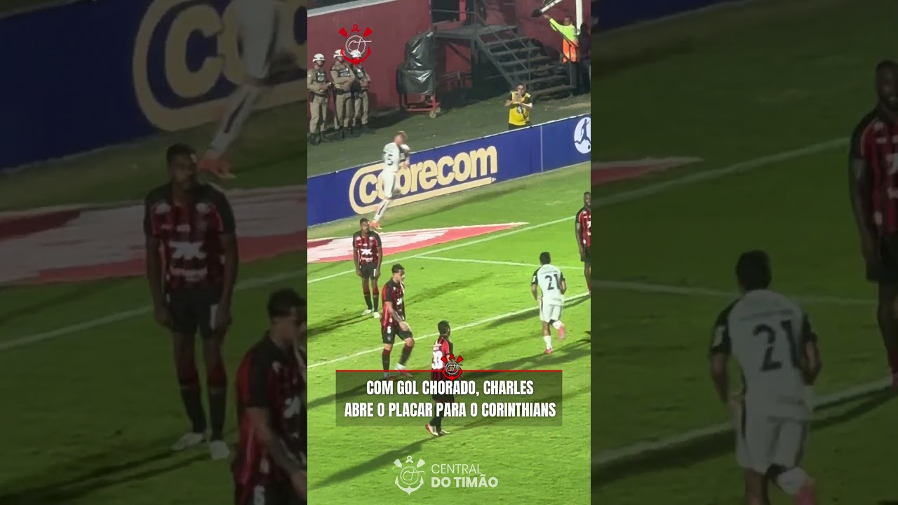 GOOOL DO CORINTHIANS! CHARLES FAZ UM GOL CHORADO E O TIM&Atilde;O GARANTE UMA GIGANTESCA VIT&Oacute;RIA