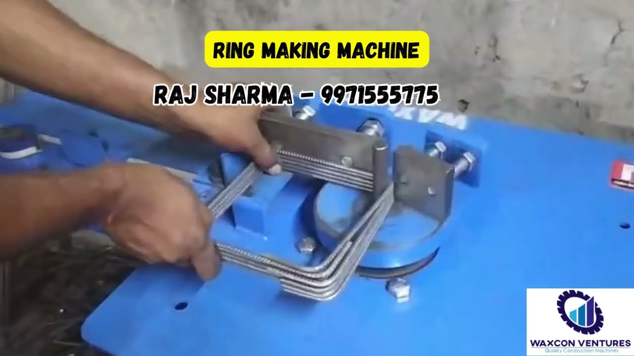 Ring Making Machine Gf20 | Column Pillar Ring Making Machine | 4-16mm capacity -9971555775 #machine