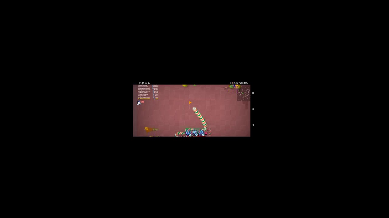 English Worms Zone : 👍 Good stream | Playing Solo | Streaming with Turnip
