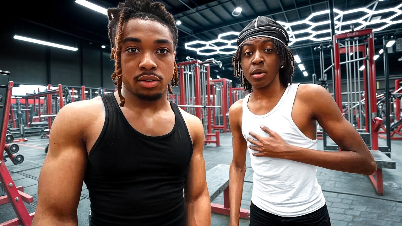 I Took My Skinniest Friend to the Gym for the First Time..