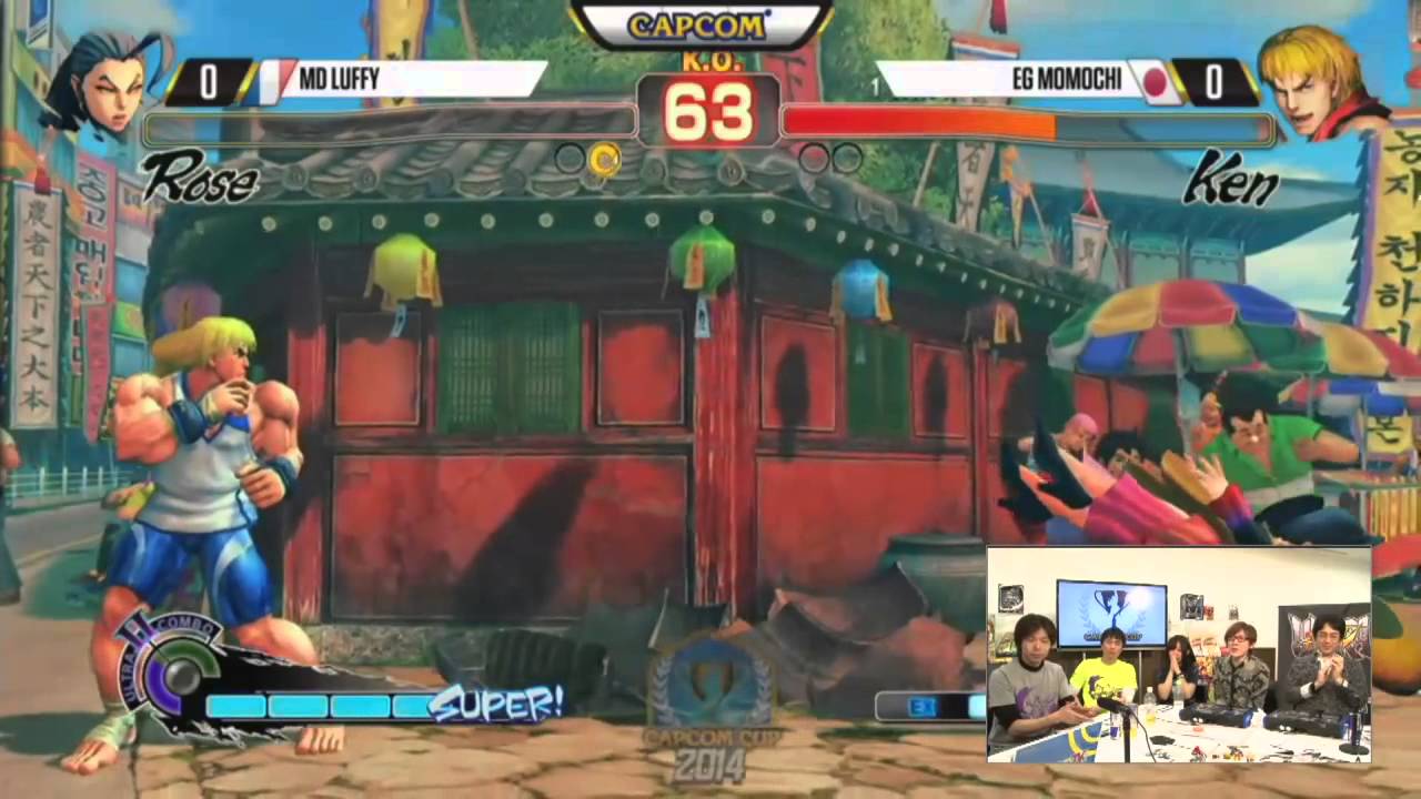 【カプコンカップ2014】「Luffy」VS「ももち」ルーザーズファイナル