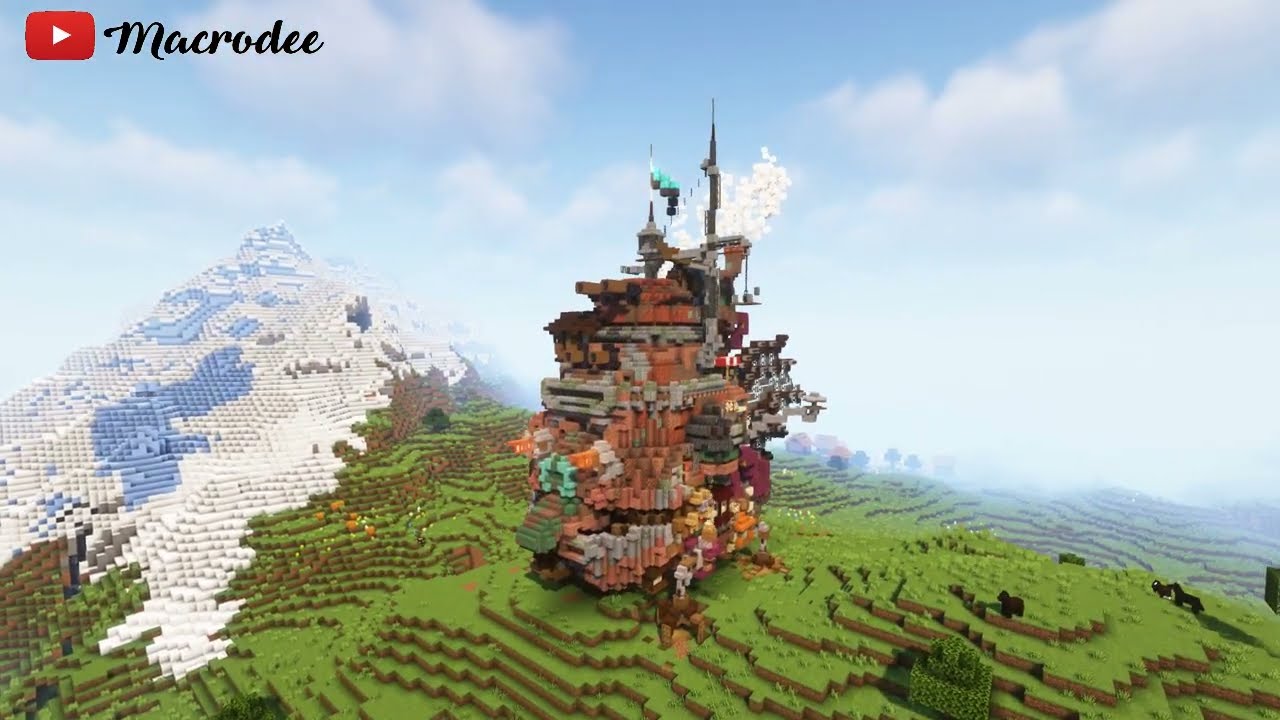 Howl's Moving Castle Inspired Build - [Land]