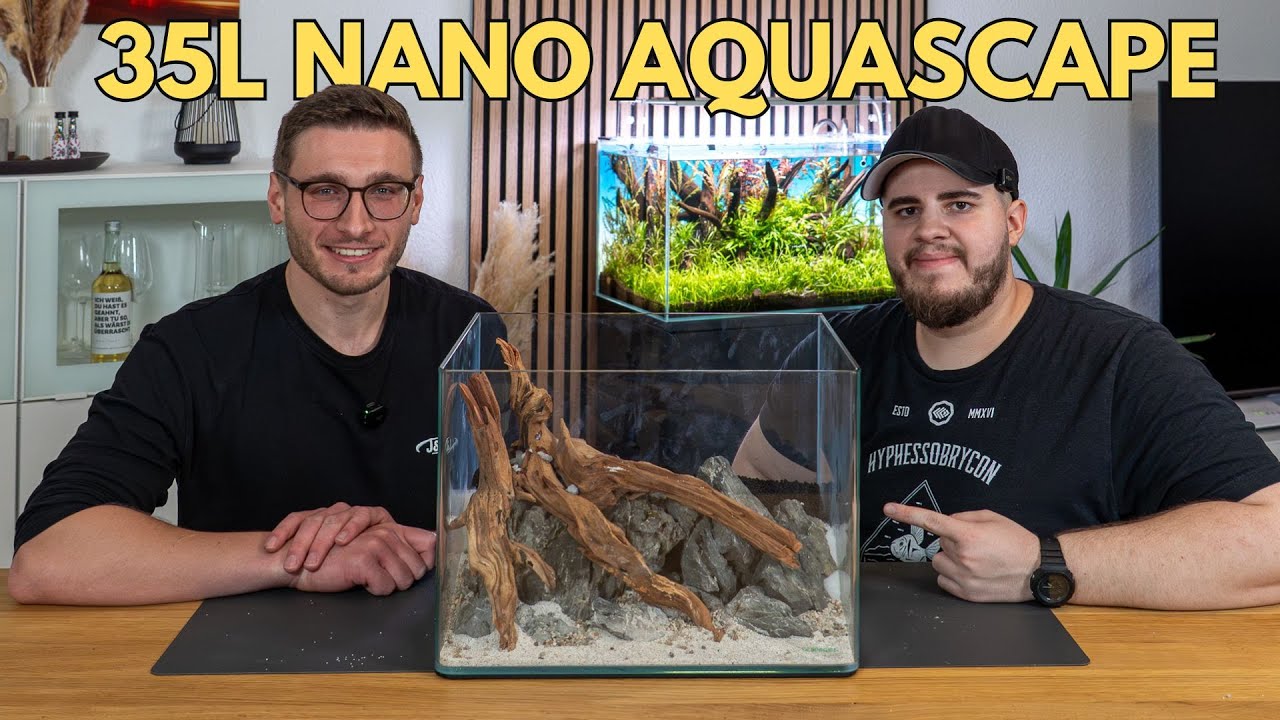 Nano Aquascape mit Timo – wir richten ein 35L Dennerle Aquarium ein!