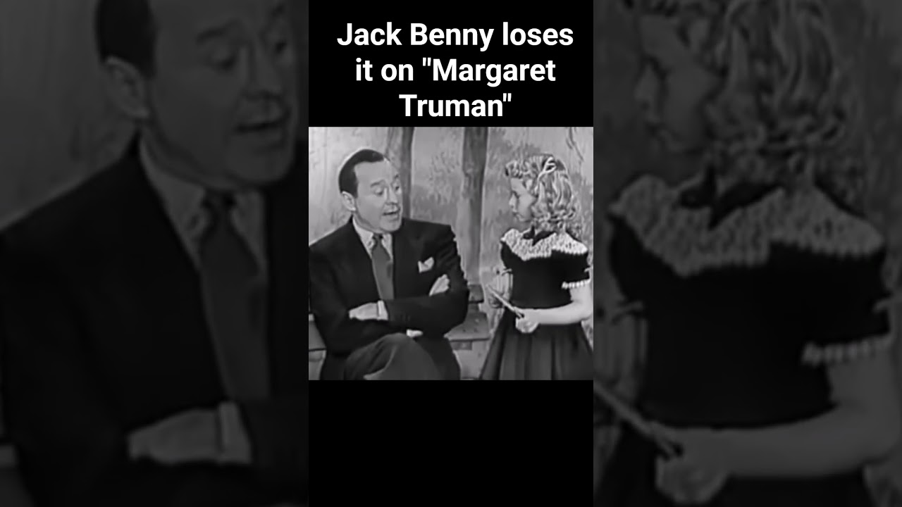 Jack Benny loses it on 