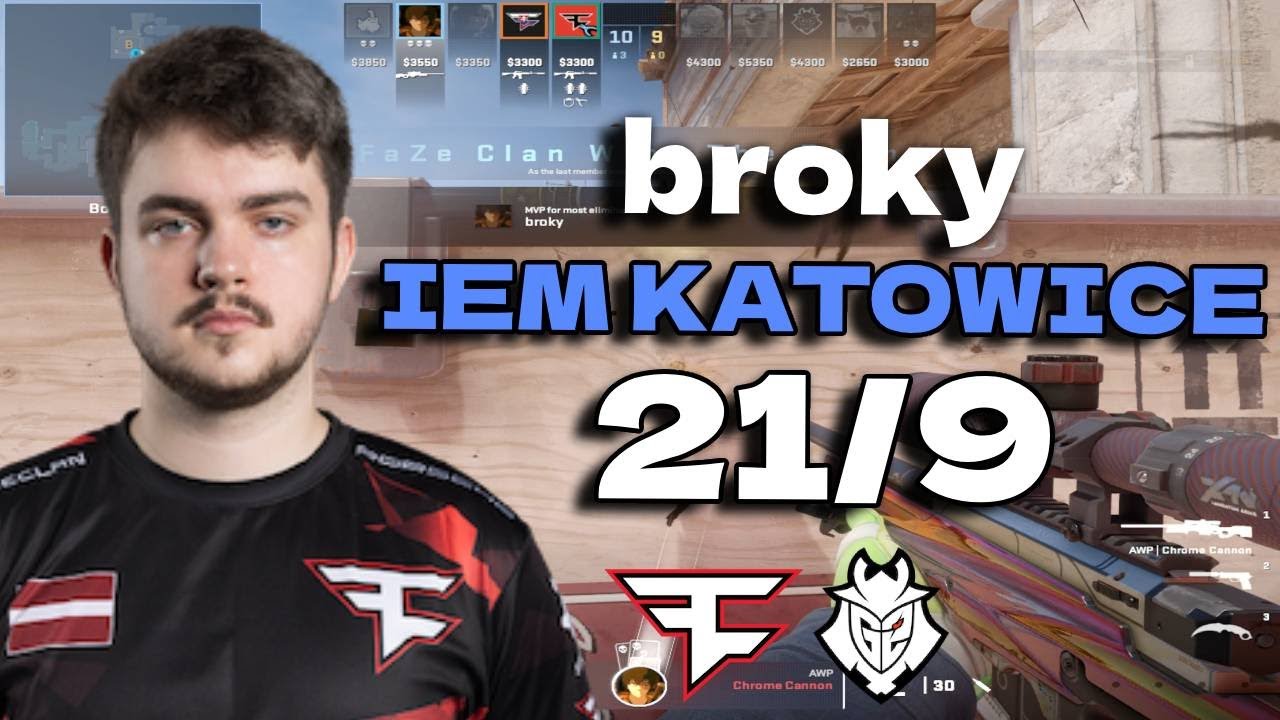CS2 POV FaZe broky (21/9) vs G2 (Inferno) IEM Katowice 2024 Quarter-final