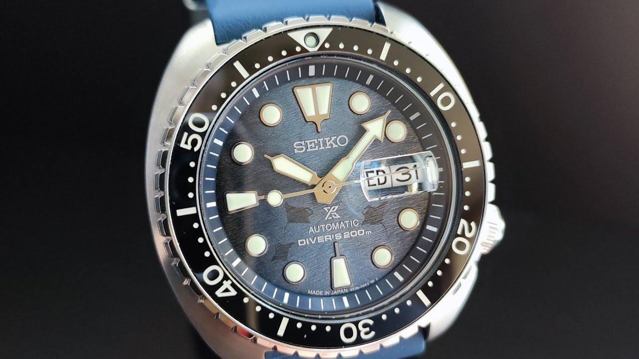 Часы Seiko Prospex King Turtle Save the Ocean Dark Manta Special Edition SRPF77 Japan made #170184