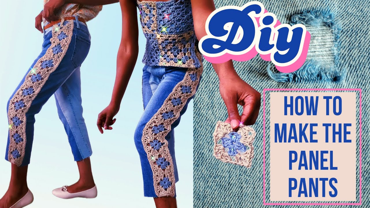 DIY: How To Make Panel Pants.