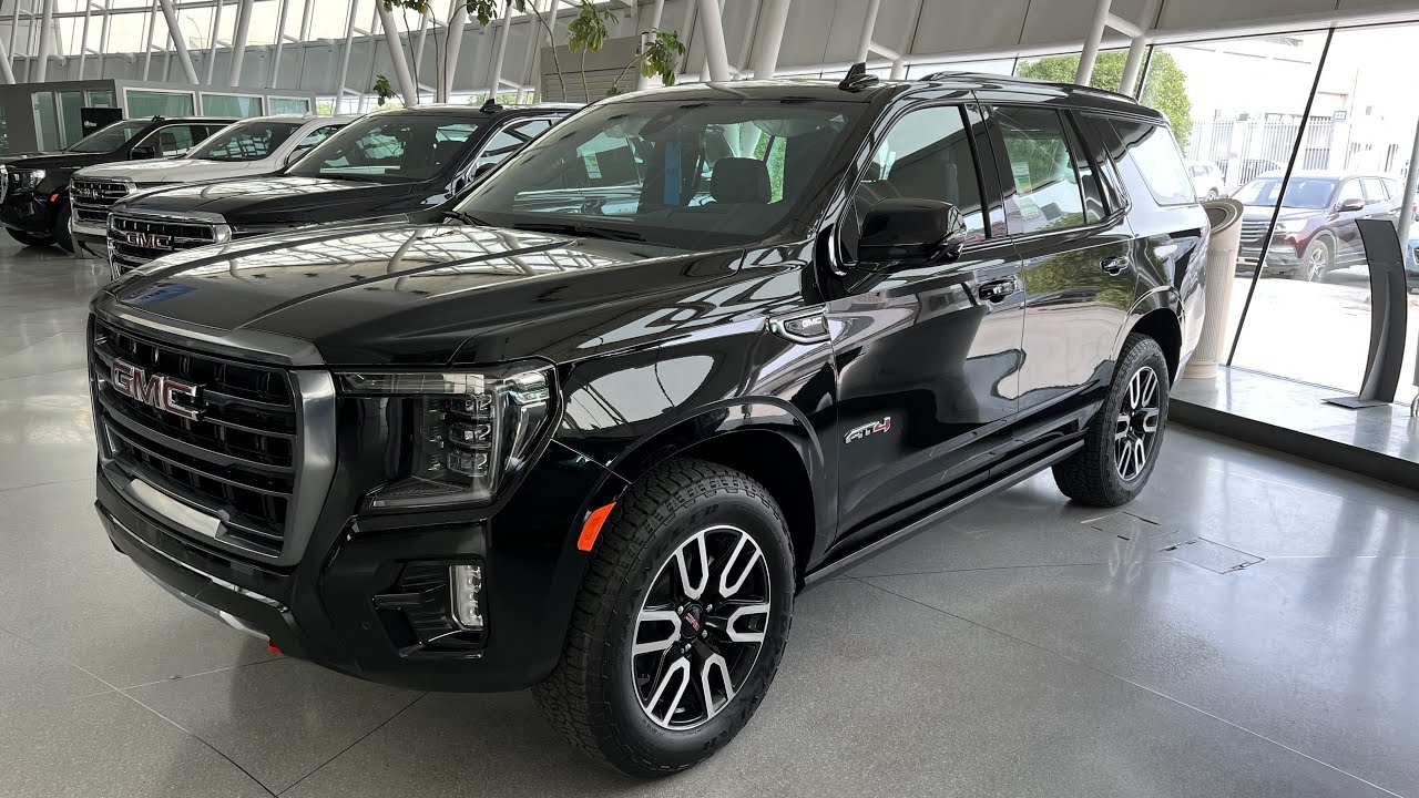 يوكن AT4 2022 محرك 6.2L طبلون شاشه 12.3 جلد سقف بنوراما دفع رباعي دبل هيدروليك هوائي وارد بهبهاني