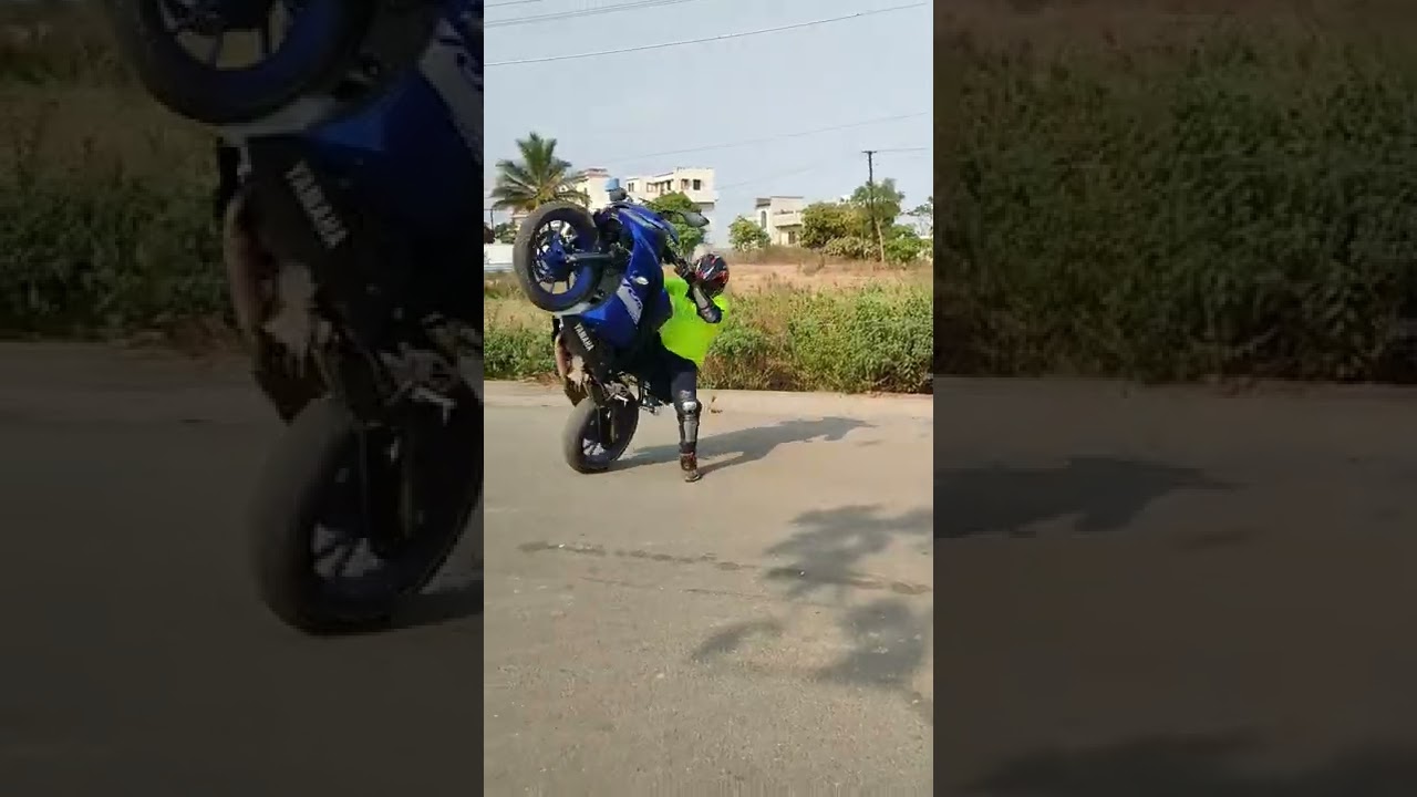 R15 stunt 🥵🤘😎/#Ganesh Rider boy 2