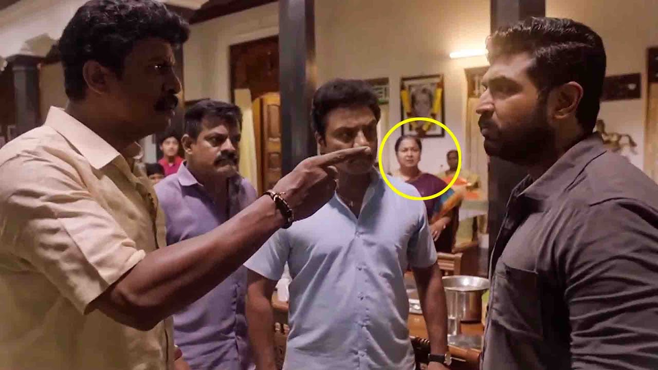 Arun Vijay & Samuthirakani Biggest Blockbuster Movie Ultimate Brother Warning Scene || Kotha Cinema