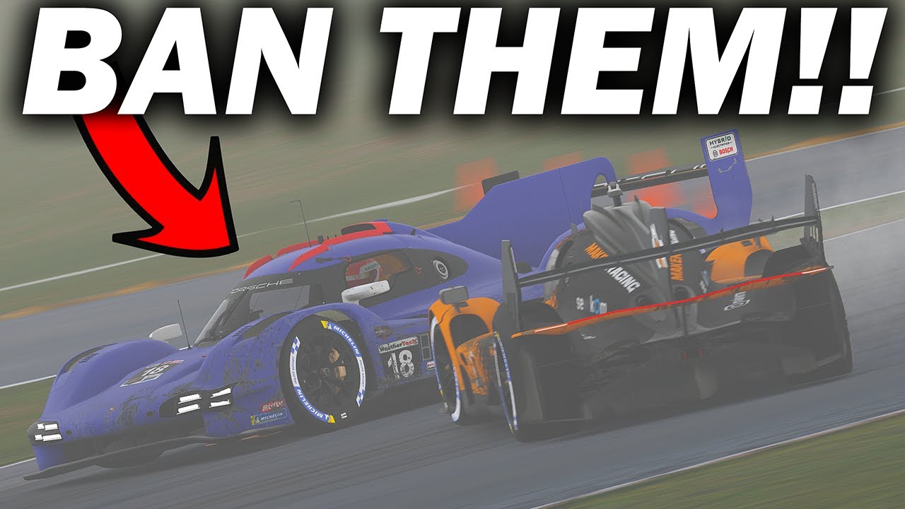 ХУДШИЕ РЕАЛЬНЫЕ ВОДИТЕЛИ на iRacing