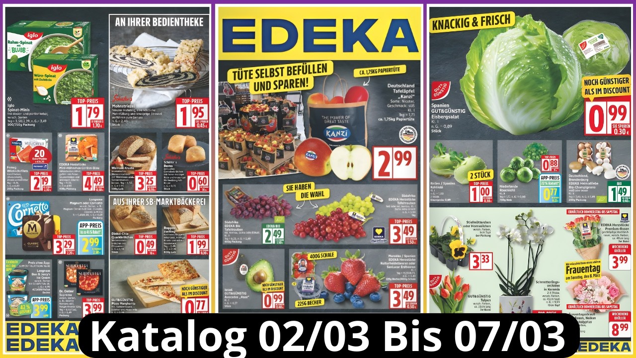 Edeka Deutschland | Neuer Prospekt vom 02/03/26 bis 07/03/26 | Angebote & Aktionen #edeka  #angebote