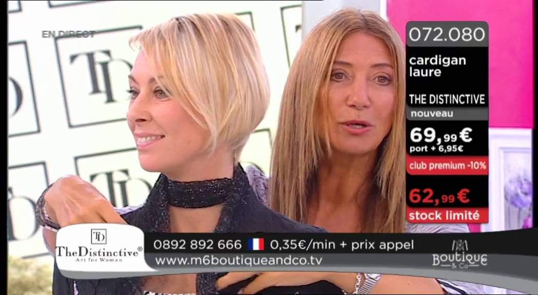 M6 BOUTIQUE LA CHAINE mit Edwina Eidtmann