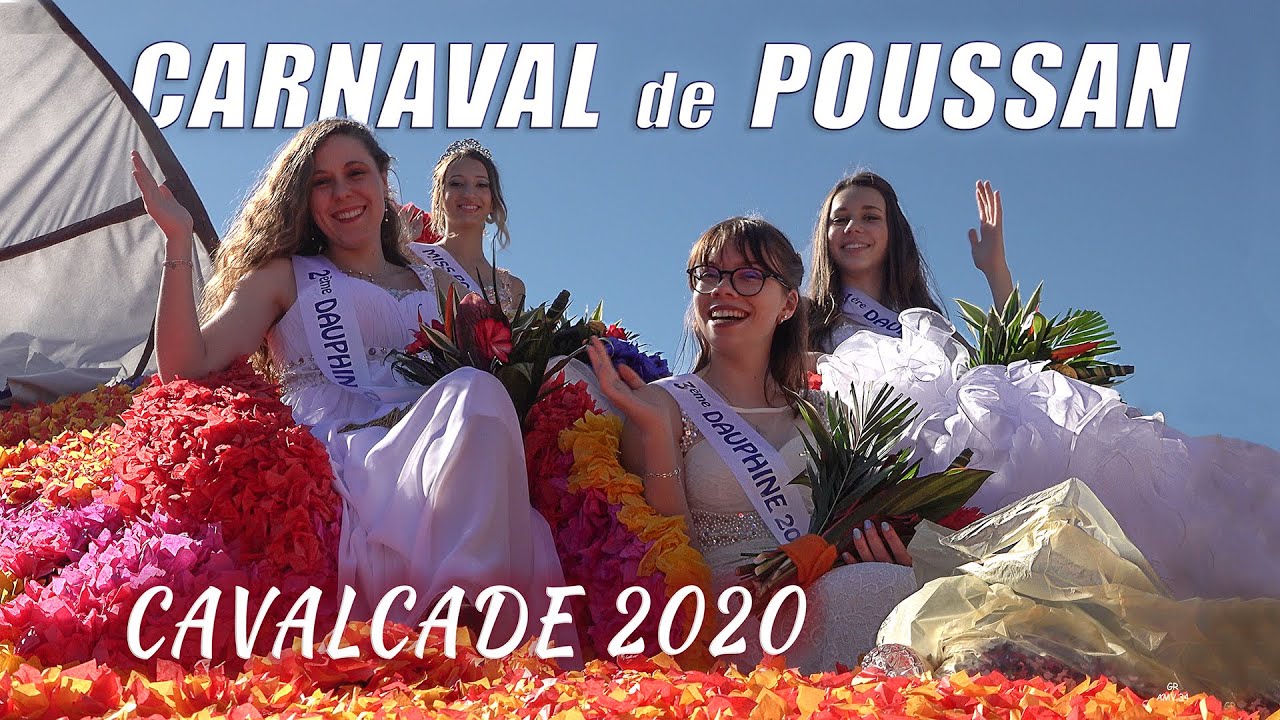 Carnaval de Poussan 2020 : Cavalcade   15' 57