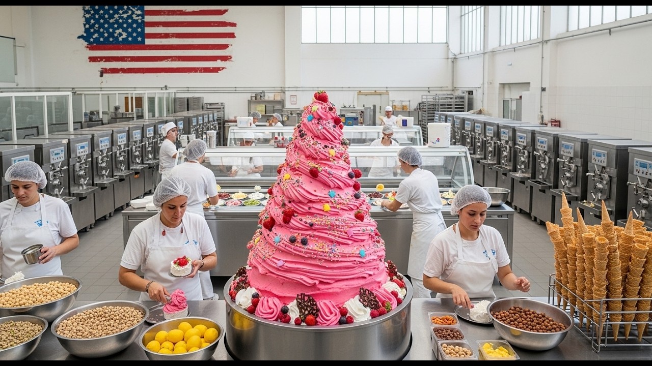 Inside Italian Gelato Lab: Authentic Artisan Dessert Craftsmanship