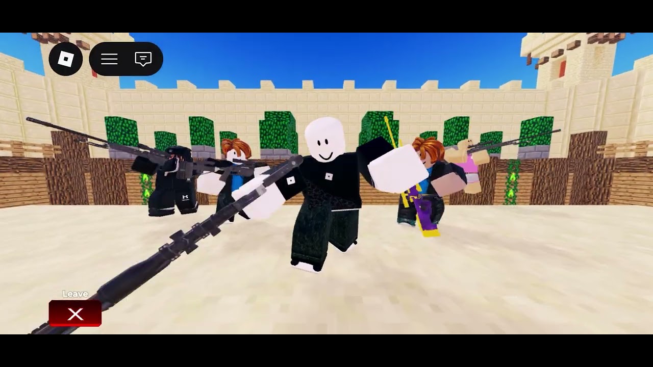 Playing Sniper Arena