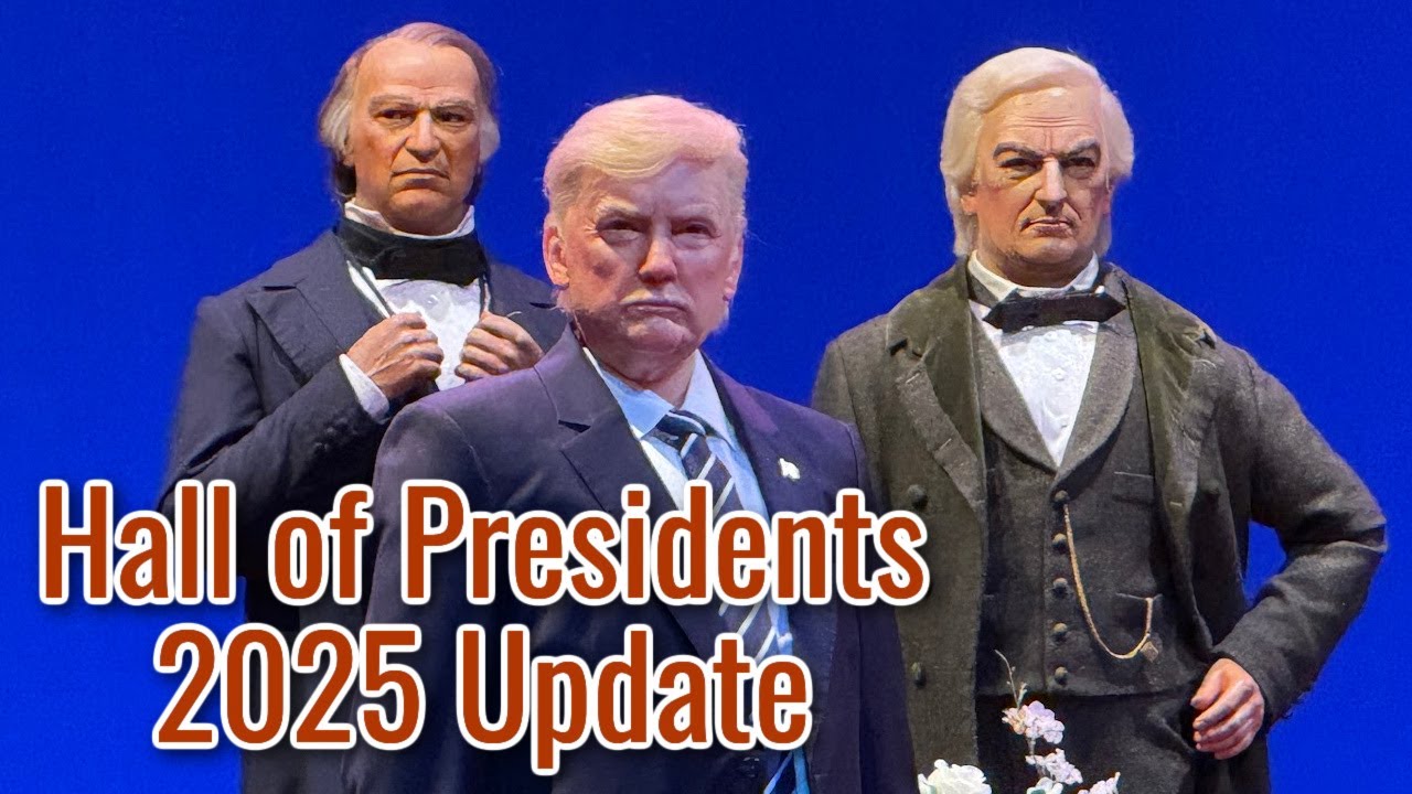 The Hall of Presidents &ndash;&nbsp;2025 Update with Trump Oath of Office | Magic Kingdom