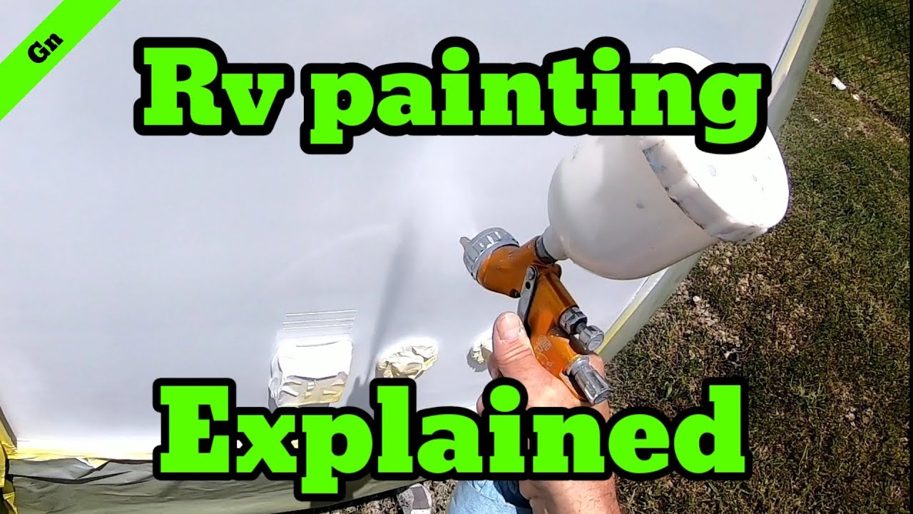 Rv painting explained #diy repair # paint repair