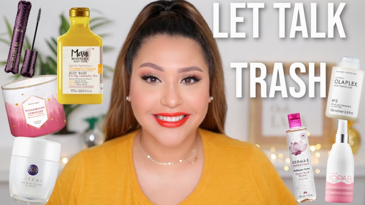 LET TALK TRASH: PRODUCT EMPTIES!