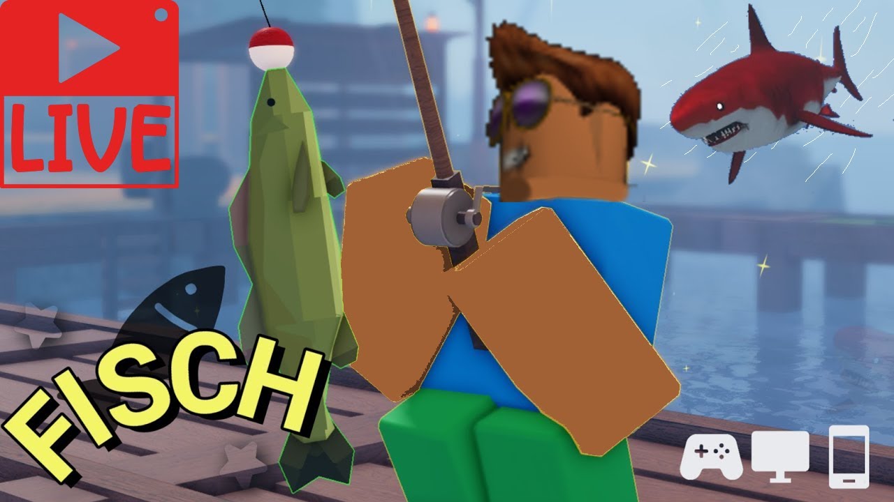 Live: Waiter-Waiter! More Roblox Fisch Gaming Stream!! Hop in and say Hello!