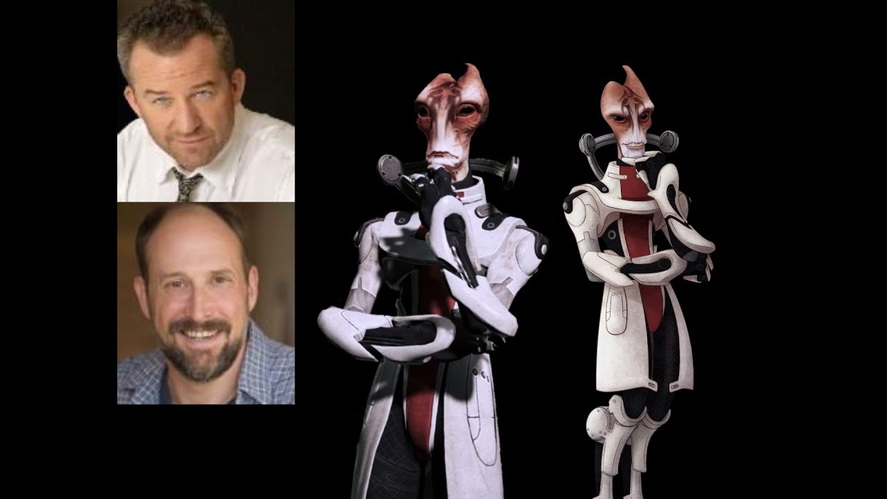 Video Game Voice Comparison-  Mordin Solus (Mass Effect)