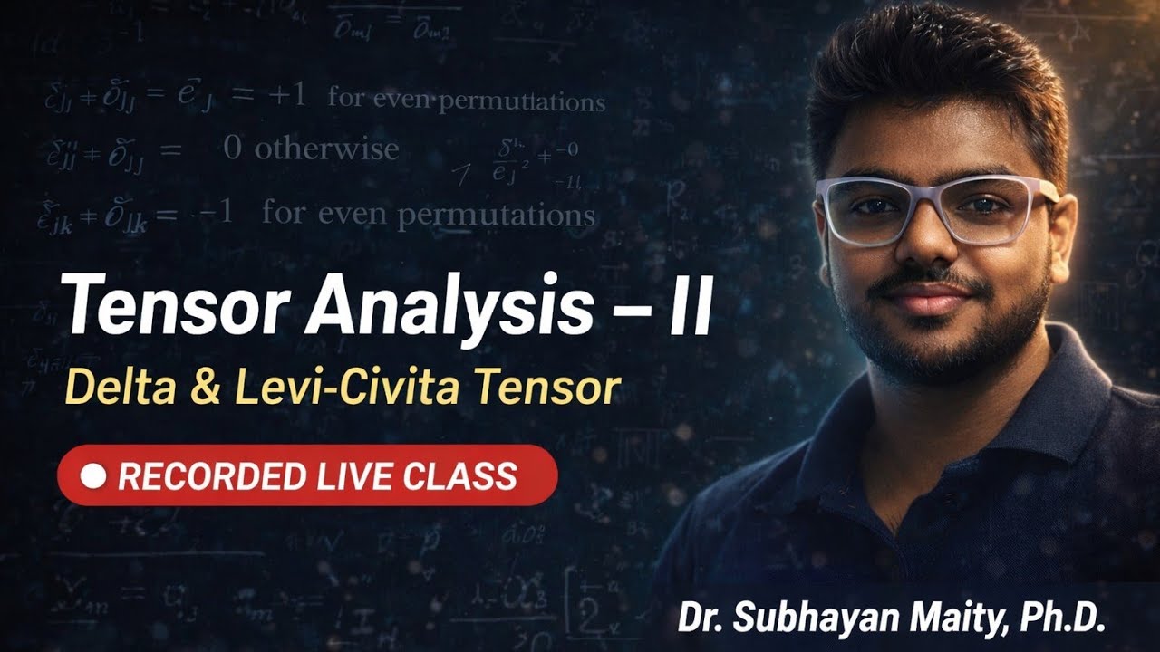 Tensor analysis :2 M.Sc. #physics #mathphysics   #vu #dhwu