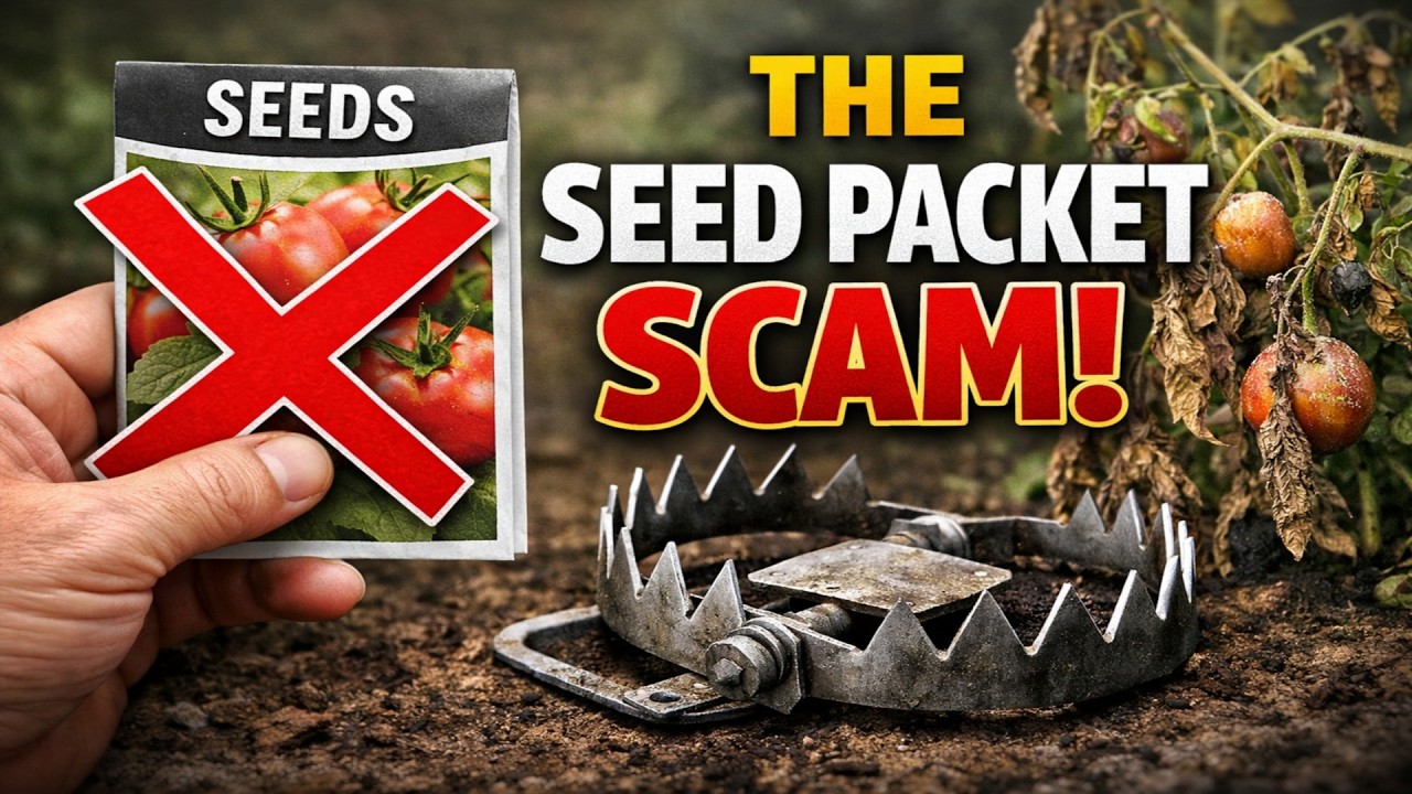 Big Ag's BIGGEST Lie: Why Your Store-Bought Seeds Are A Trap!