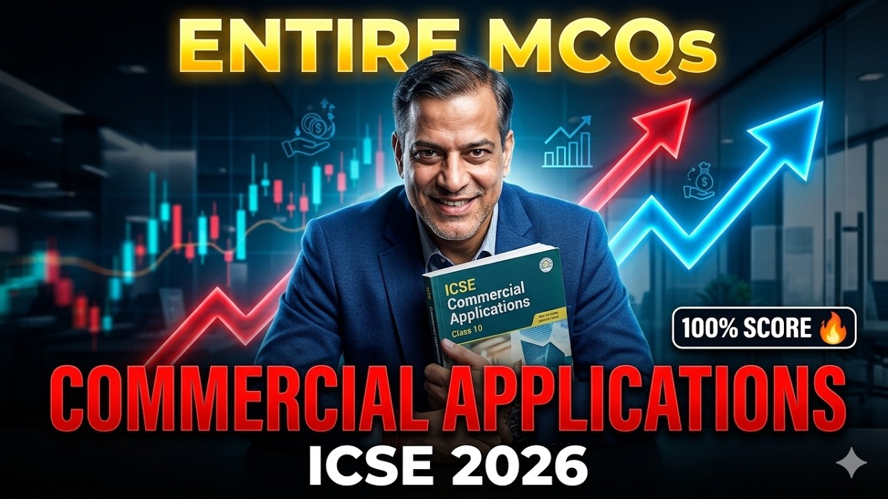 Entire Commercial Application MCQs | Entire Commercial Application | ICSE Class 10 | @star_commerce​