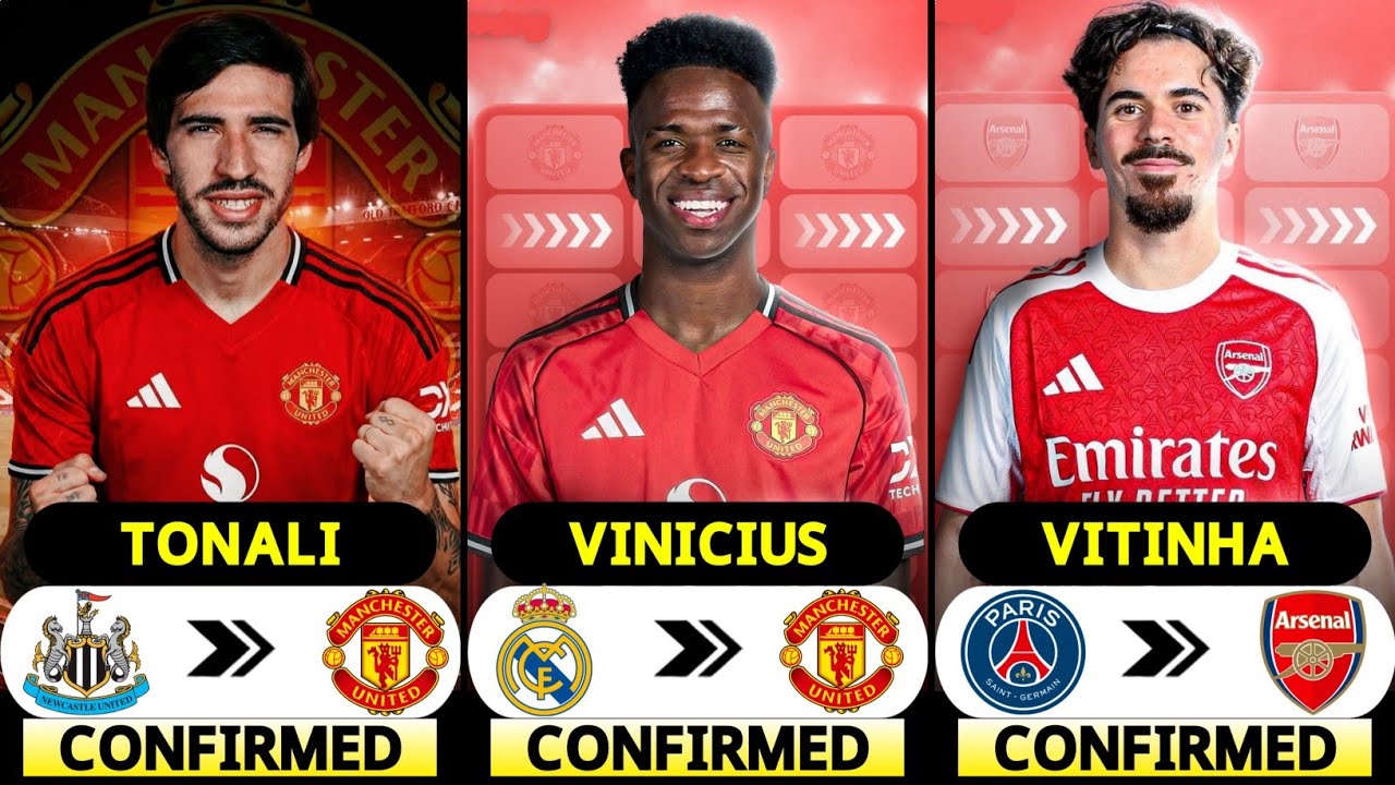 🚨LATEST CONFIRMED TRANSFER NEWS AND RUMOURS - SUMMER 2026 !🔥✅ TONALI, VINICIUS, VITINHA