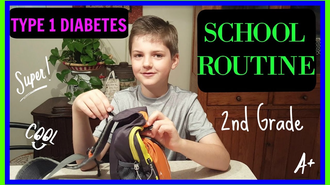 DIABETES SCHOOL ROUTINE! Type 1 Diabetes Tuesday