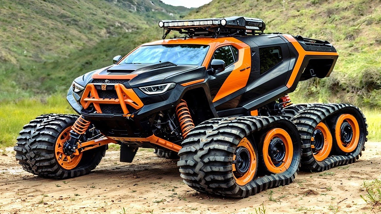 4 INSANE ALL-TERRAIN VEHICLES THAT ARE ON ANOTHER LEVEL!