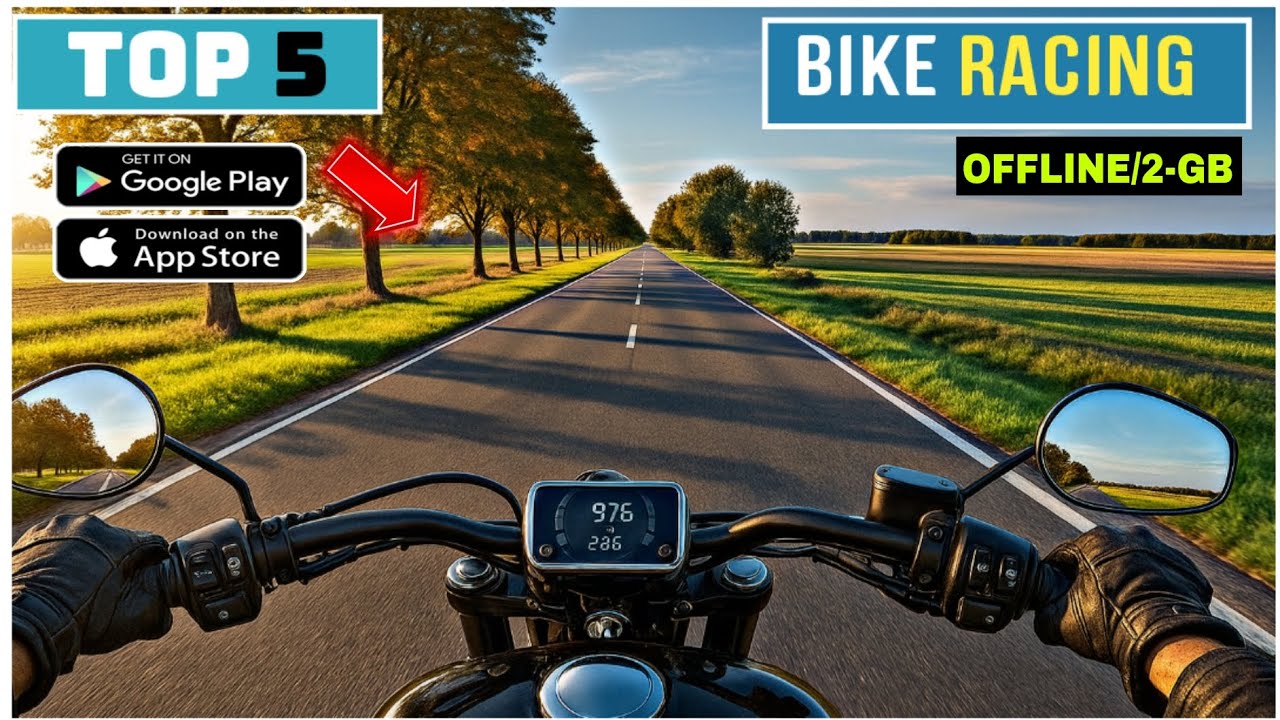 Top 5 Offline Bike Racing Games for Android & iOS 2025 | High Graphics Gameplay ||