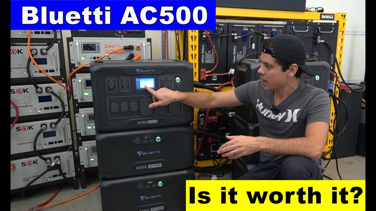 Новинка! Bluetti AC500: стоит ли своих денег? Краткий обзор!