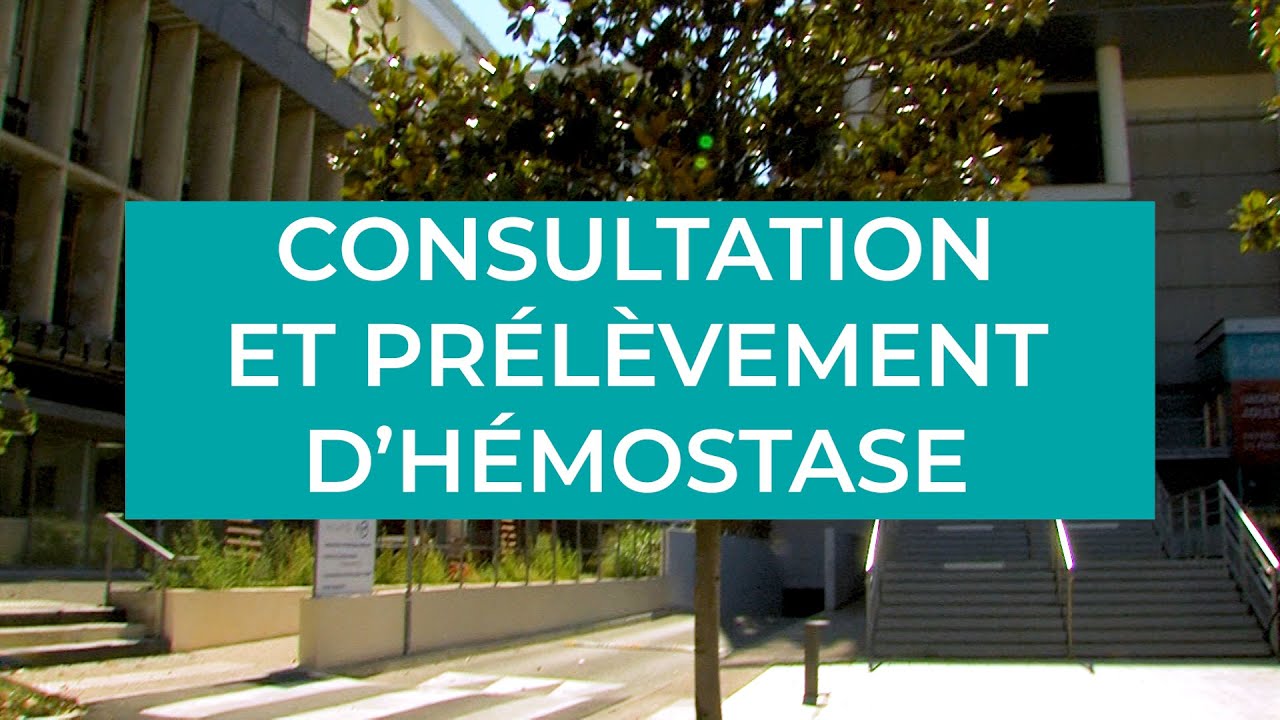Consultation et pr&eacute;l&egrave;vement d'h&eacute;mostase