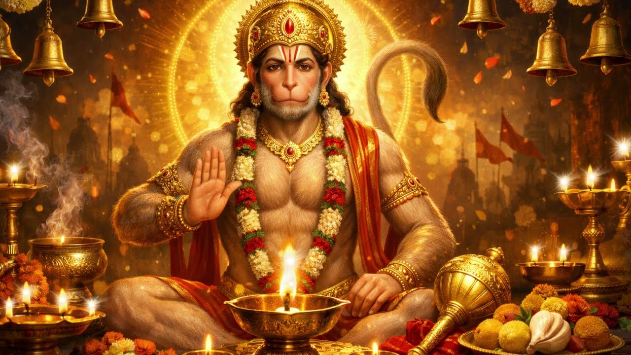 हनुमान जी आरती | जय बजरंगबली आरती | Hanuman Ji Aarti | BhaktiMargOnline
