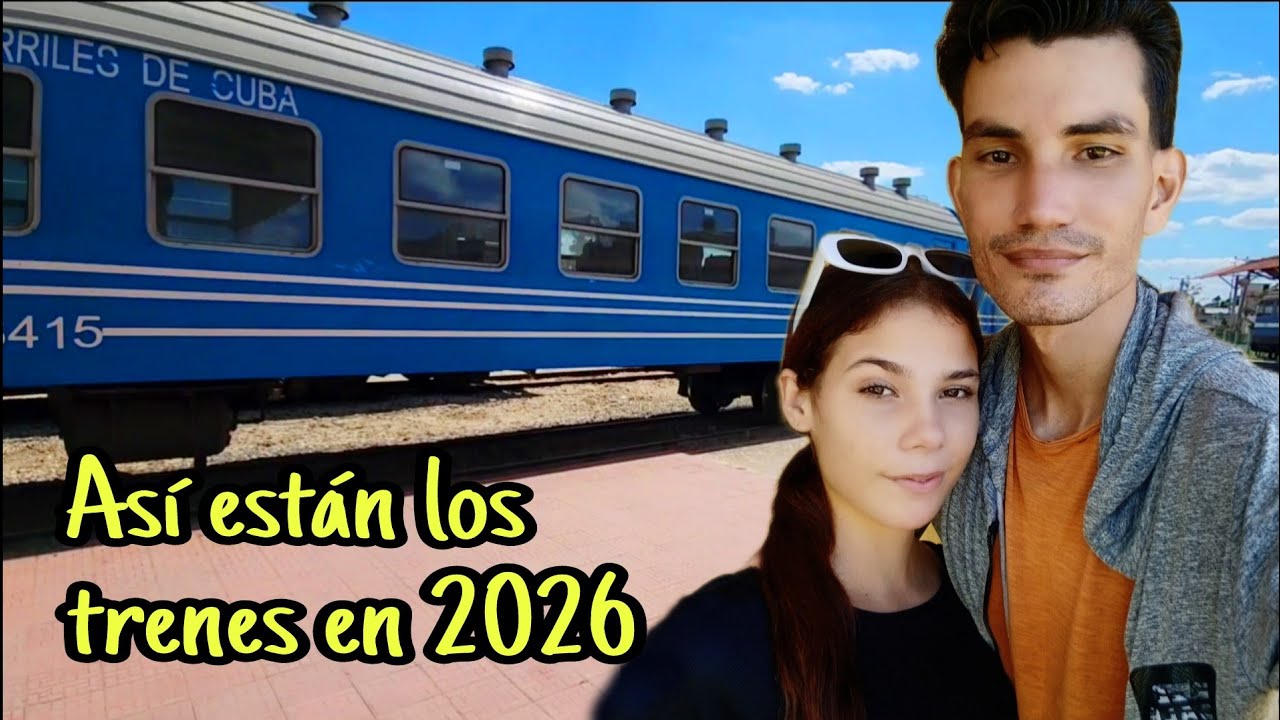 Viajé en el ULTIMO TREN en plena CRISIS de COMBUSTIBLE en CUBA 🇨🇺 Así fue el viaje!