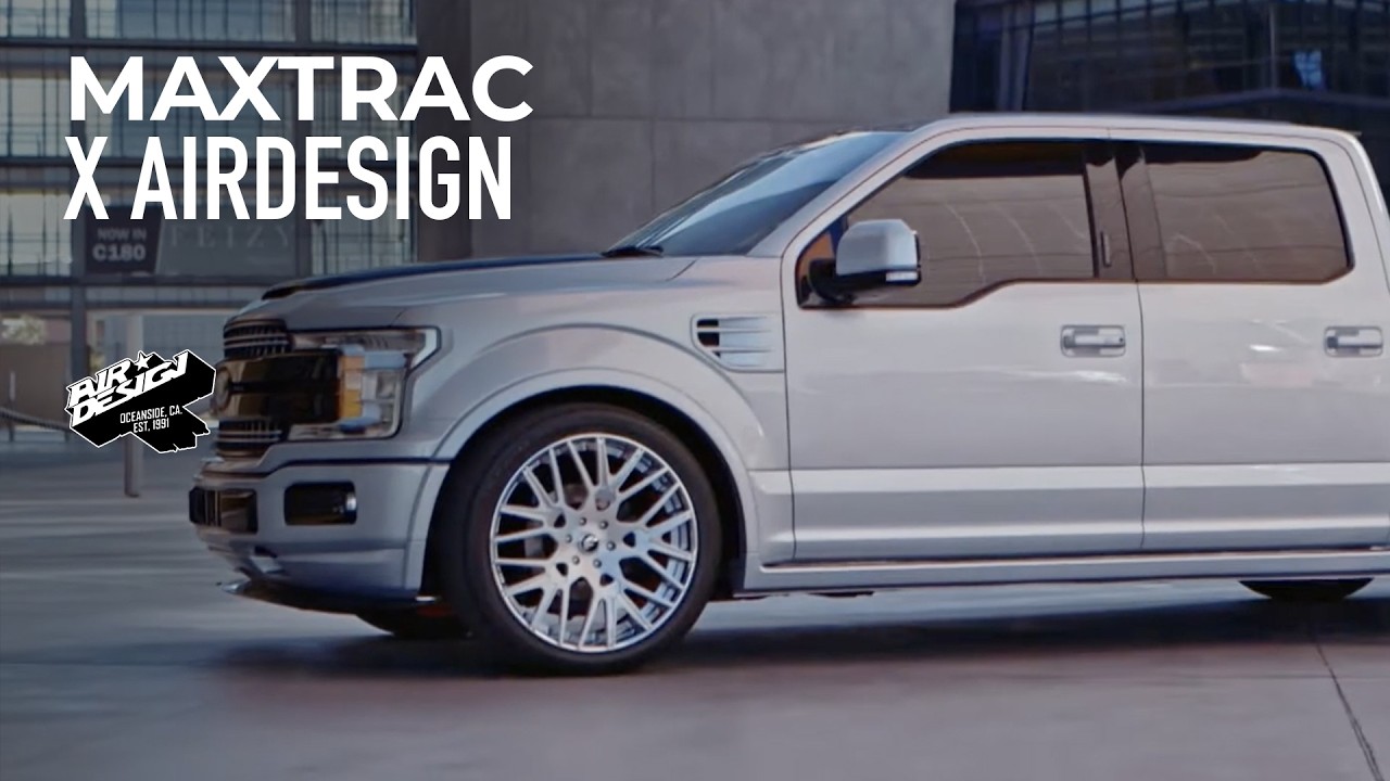Airdesign @ Maxtrac Suspension Booth SEMA 2017