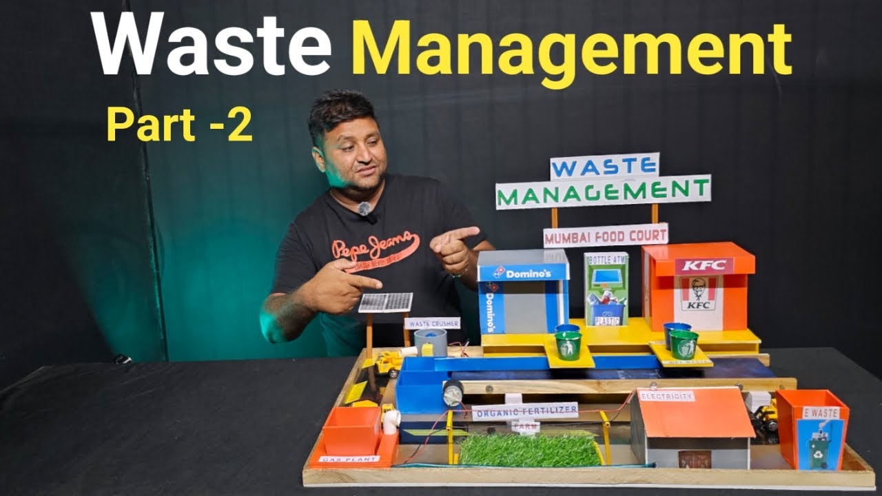 Food waste management science project working model | part 2