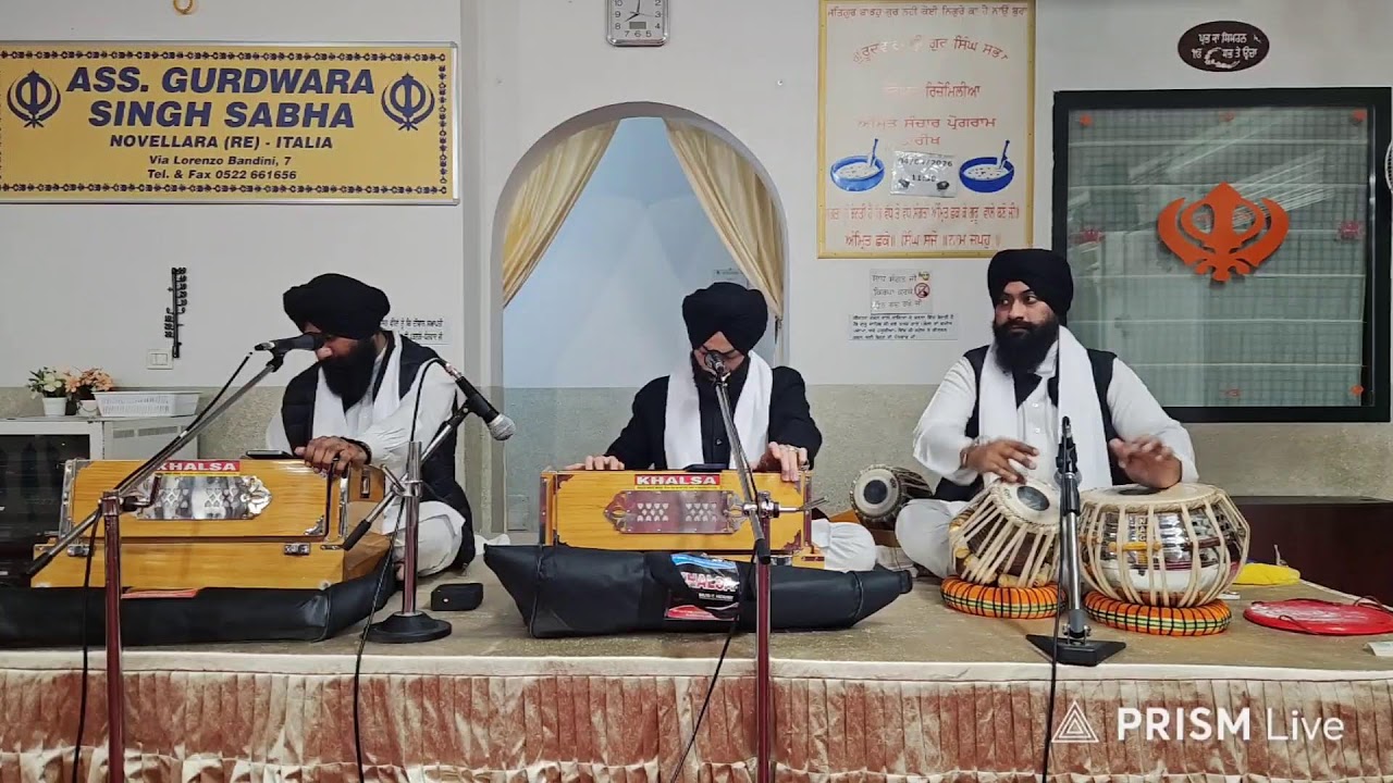 Live streaming of Gurdwara Singh Sabha Novellara