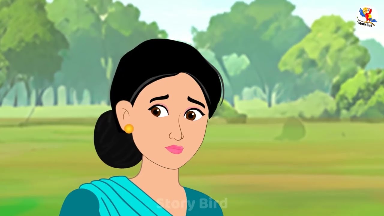 শাকচুন্নির প্রিয় তালের বড়া | Shakchunni Golpo | Bengali Village Ghost Story | Story Bird Cartoon
