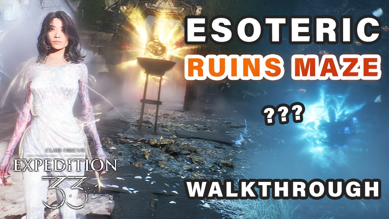 How to Solve the Esoteric Ruins Maze Puzzle ► Clair Obscur: Expedition 33