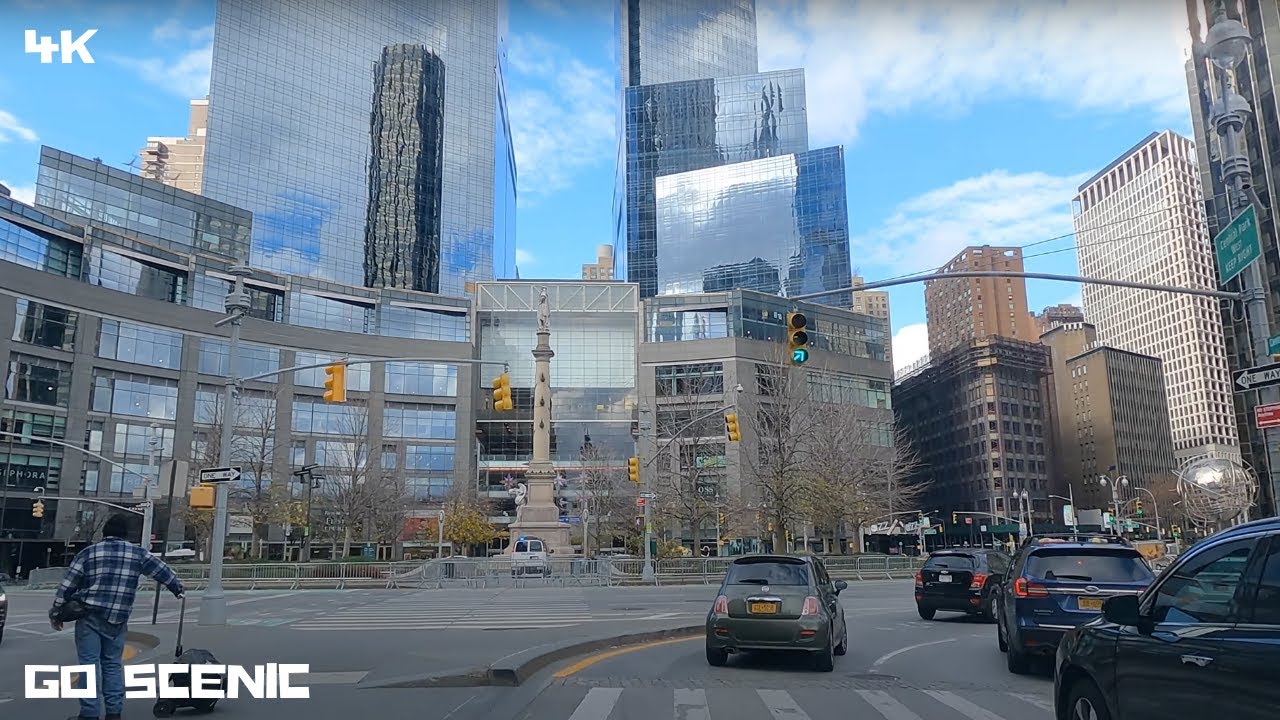 Central Park Drive Manhattan NY | NYC 4K | GO SCENIC