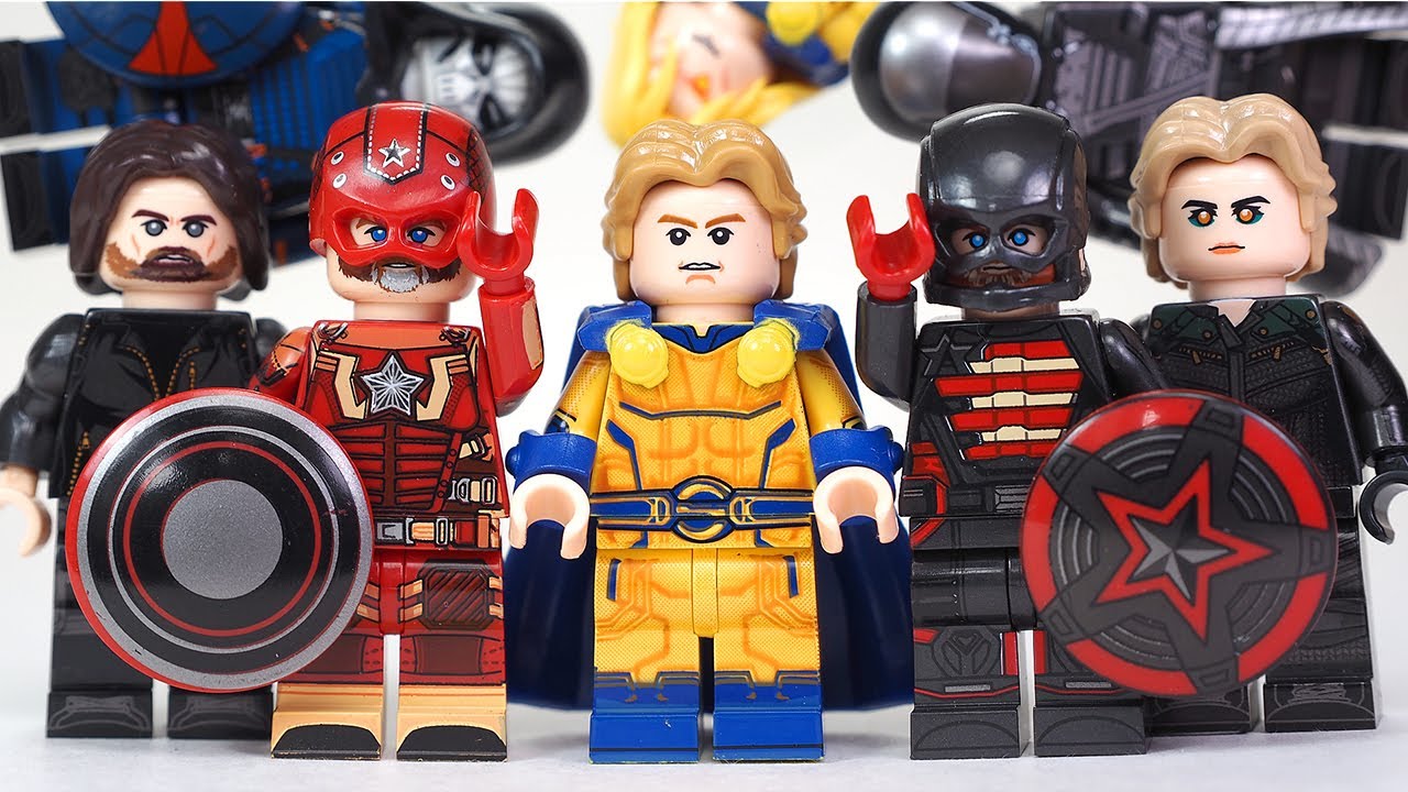 LEGO The New Avengers | Thunderbolts | Bucky | John Walker | Sentry | Ghost Unofficial Minifigures