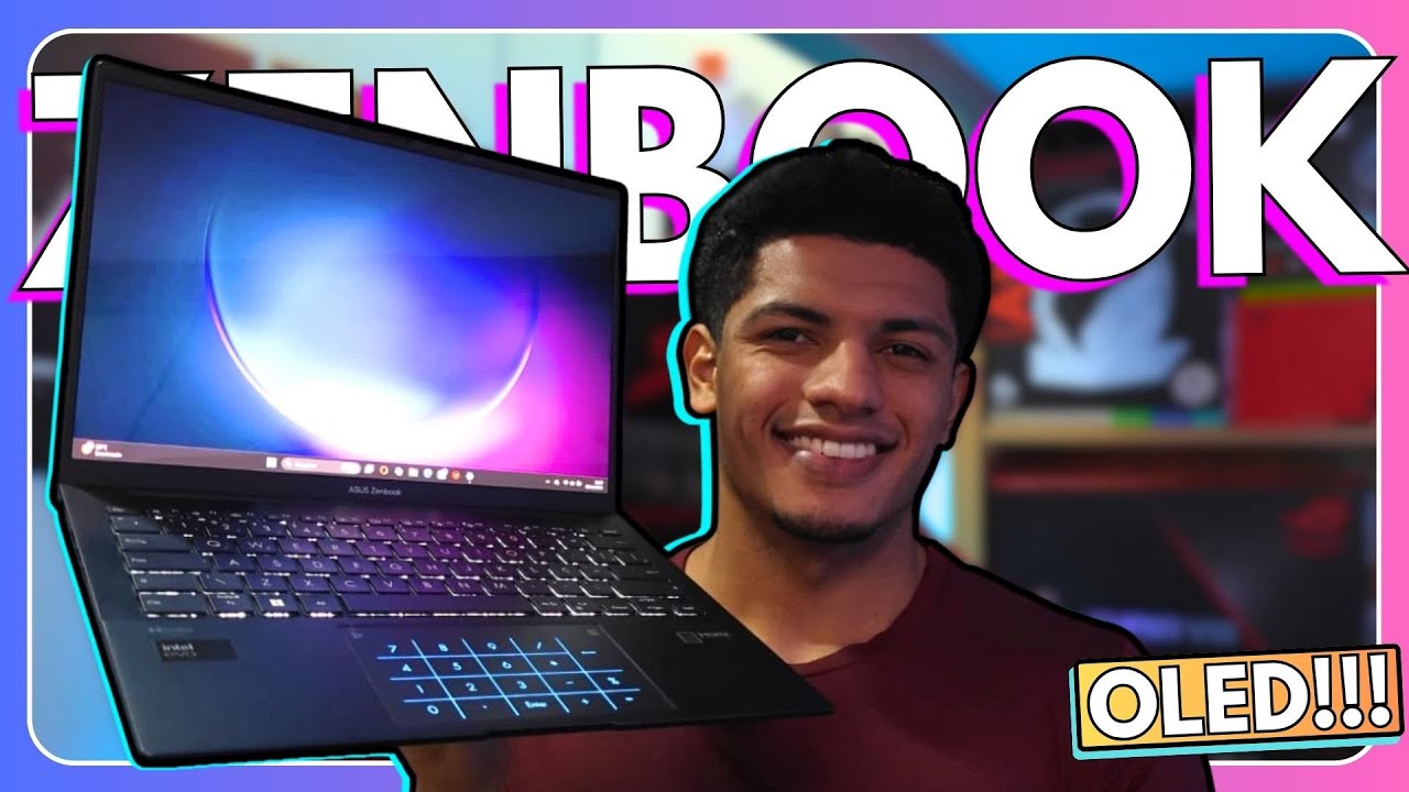 COMPREI UM NOTEBOOK COM TELA OLED!!!